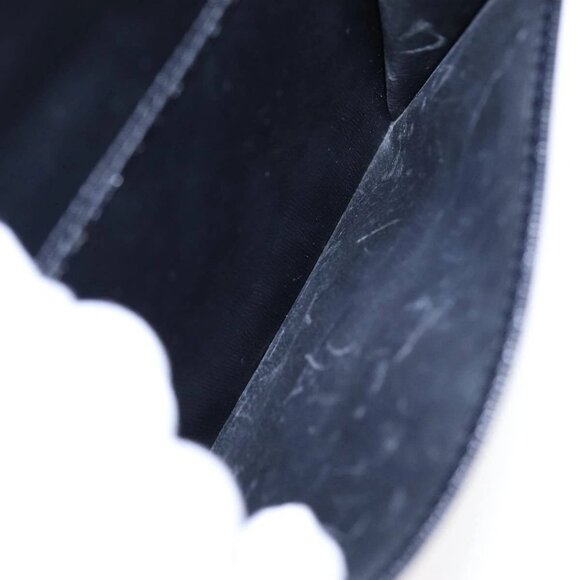 CELINE Hand Bag Leather 2way Black Gold Auth 85493 - Picture 13 of 16